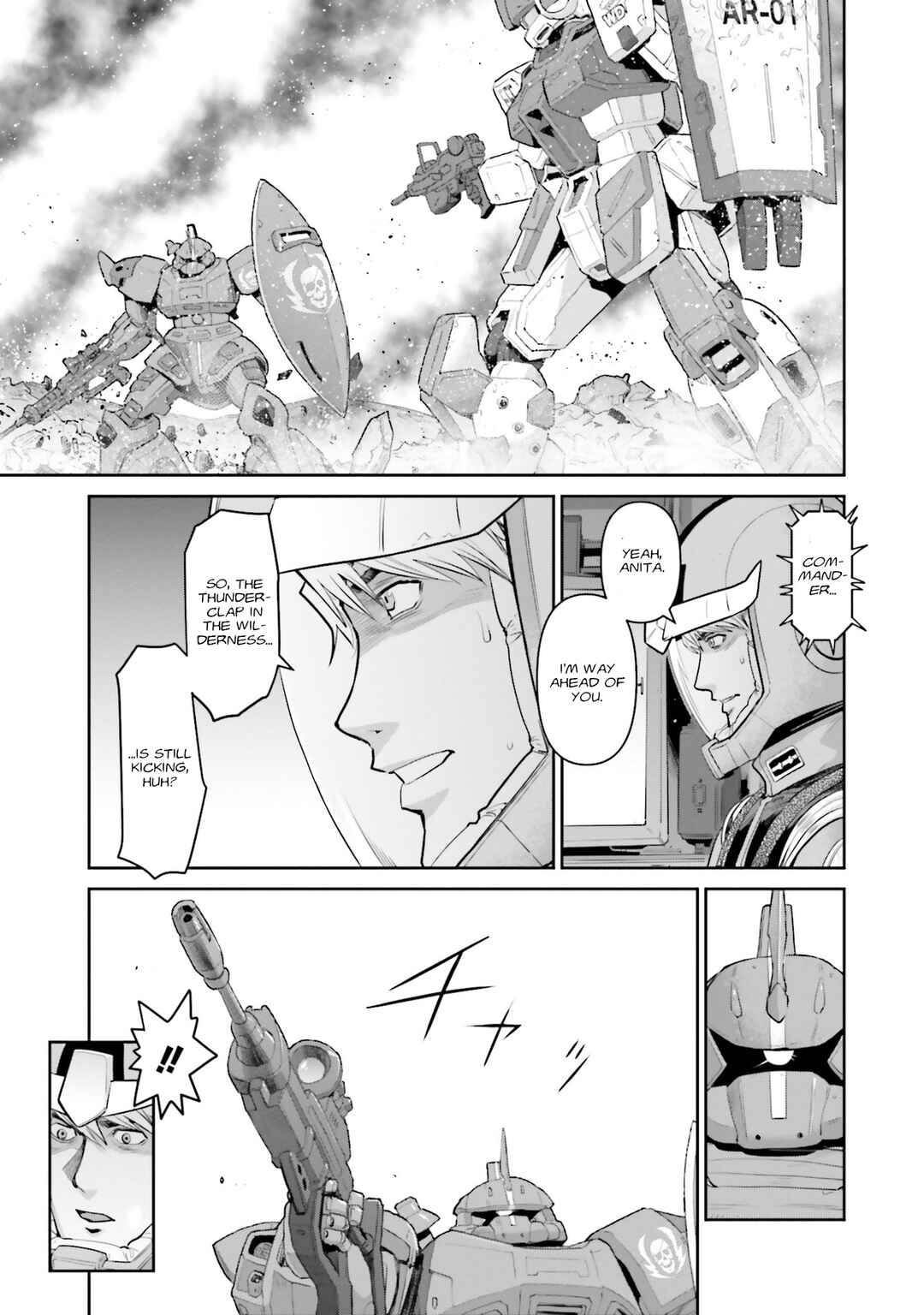 Page 23 Chapter 21 Mobile Suit Gundam Ground Zero - Rise from the Ashes