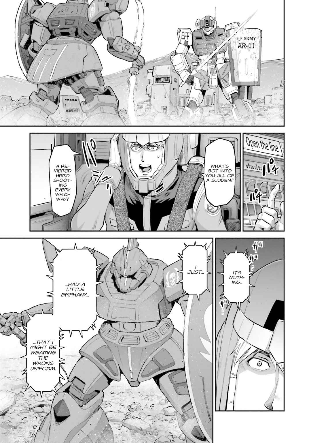 Page 27 Chapter 21 Mobile Suit Gundam Ground Zero - Rise from the Ashes