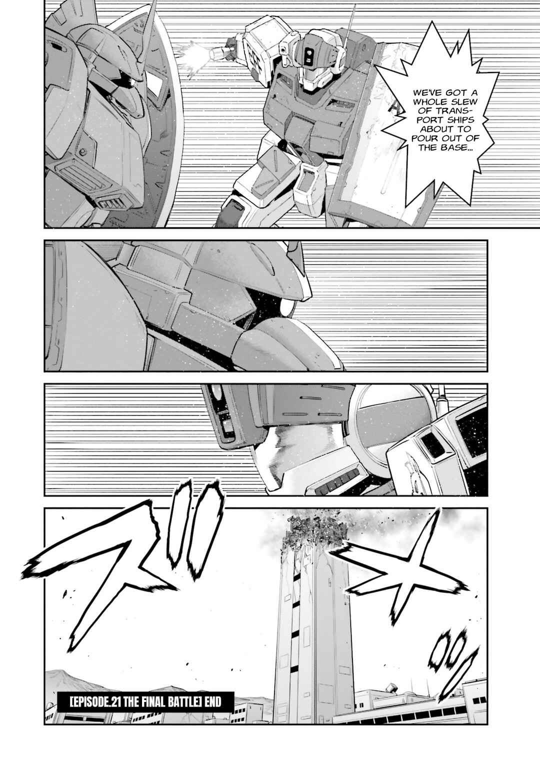 Page 32 Chapter 21 Mobile Suit Gundam Ground Zero - Rise from the Ashes