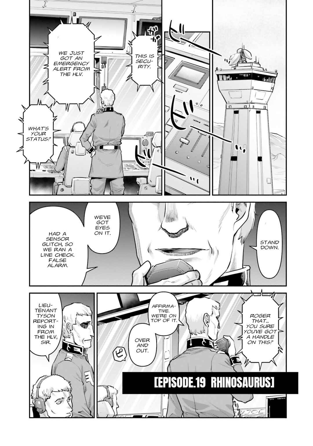 Page 1 Chapter 19 Mobile Suit Gundam Ground Zero - Rise from the Ashes