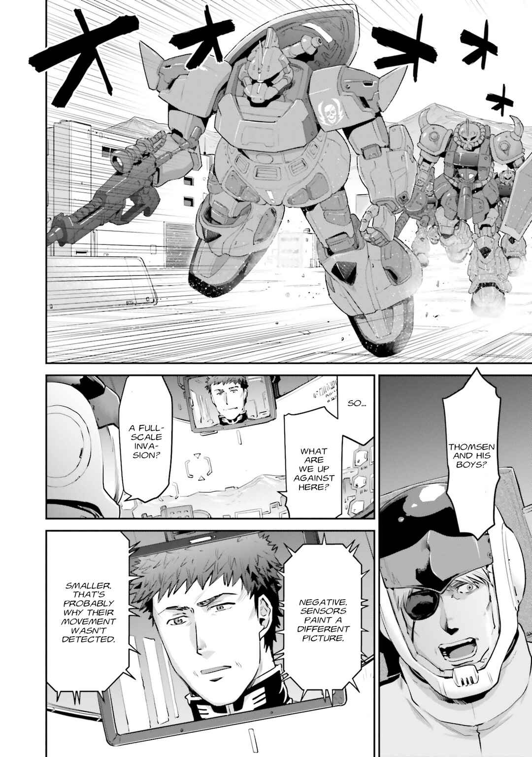 Page 4 Chapter 19 Mobile Suit Gundam Ground Zero - Rise from the Ashes