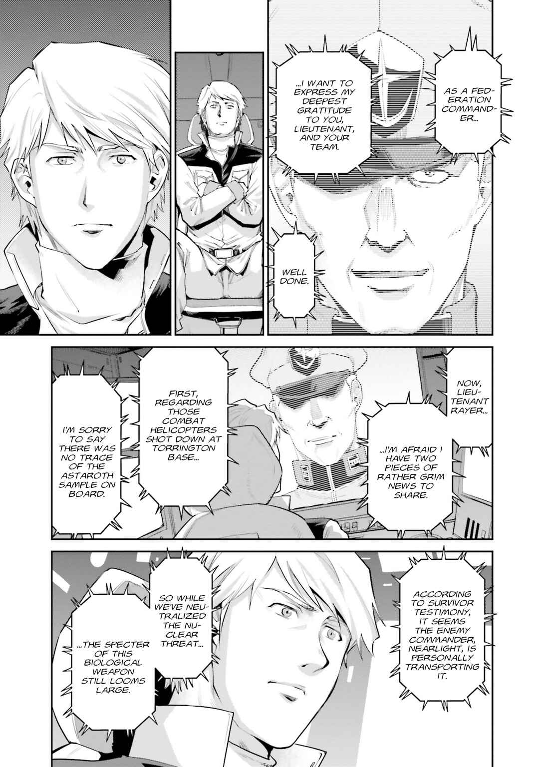 Page 11 Chapter 15 Mobile Suit Gundam Ground Zero - Rise from the Ashes