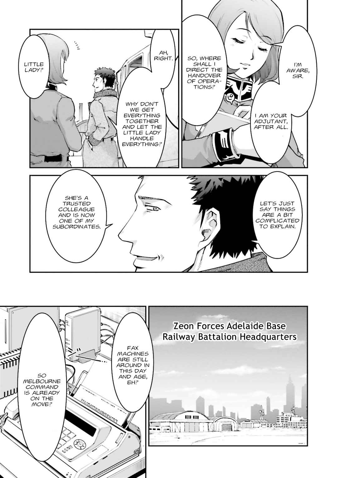 Page 11 Chapter 3 Mobile Suit Gundam Ground Zero - Rise from the Ashes