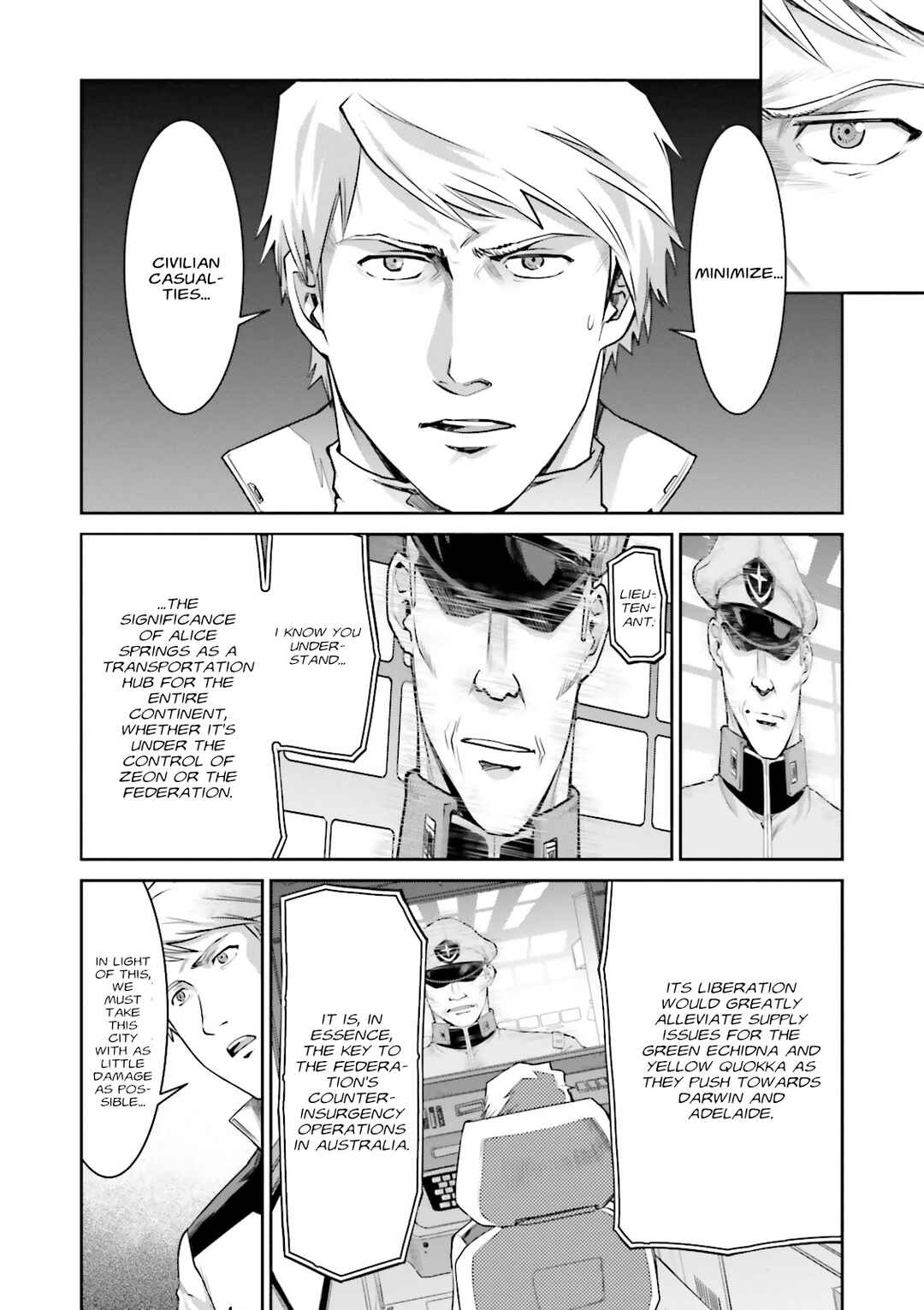 Page 26 Chapter 3 Mobile Suit Gundam Ground Zero - Rise from the Ashes