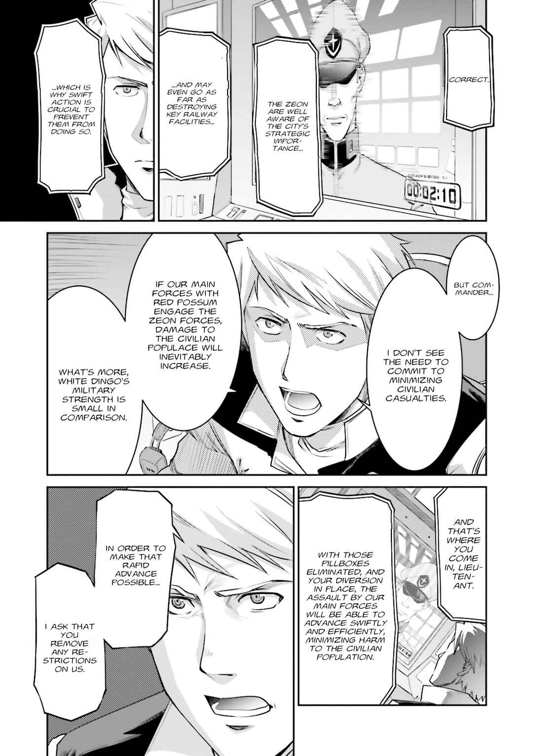 Page 27 Chapter 3 Mobile Suit Gundam Ground Zero - Rise from the Ashes