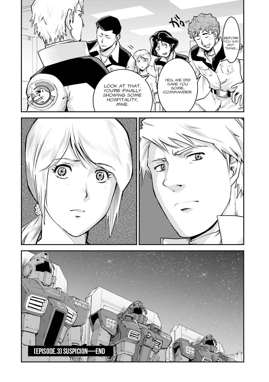 Page 32 Chapter 3 Mobile Suit Gundam Ground Zero - Rise from the Ashes