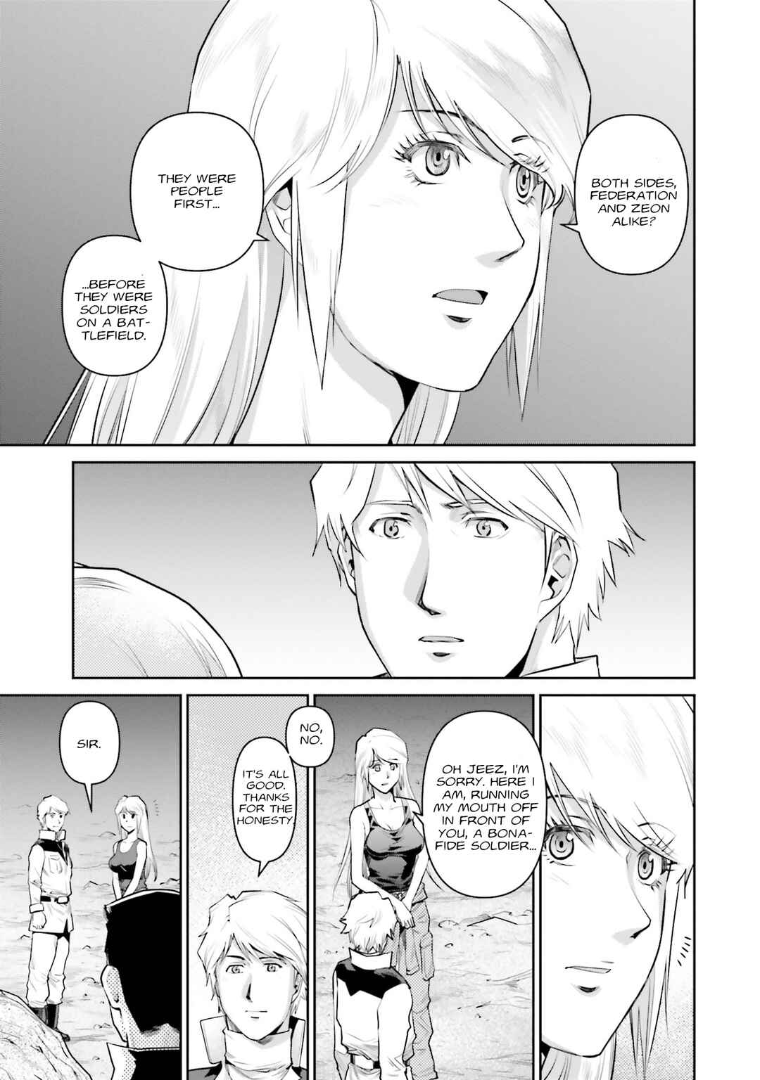 Page 16 Chapter 16 Mobile Suit Gundam Ground Zero - Rise from the Ashes