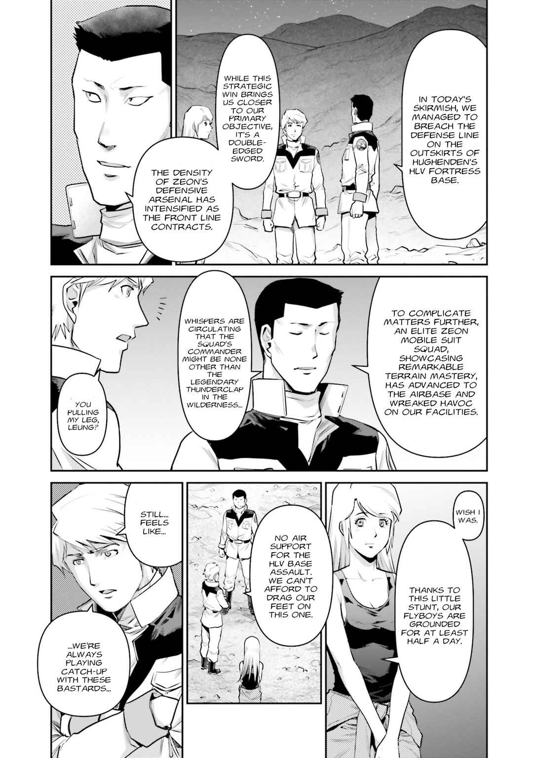 Page 18 Chapter 16 Mobile Suit Gundam Ground Zero - Rise from the Ashes