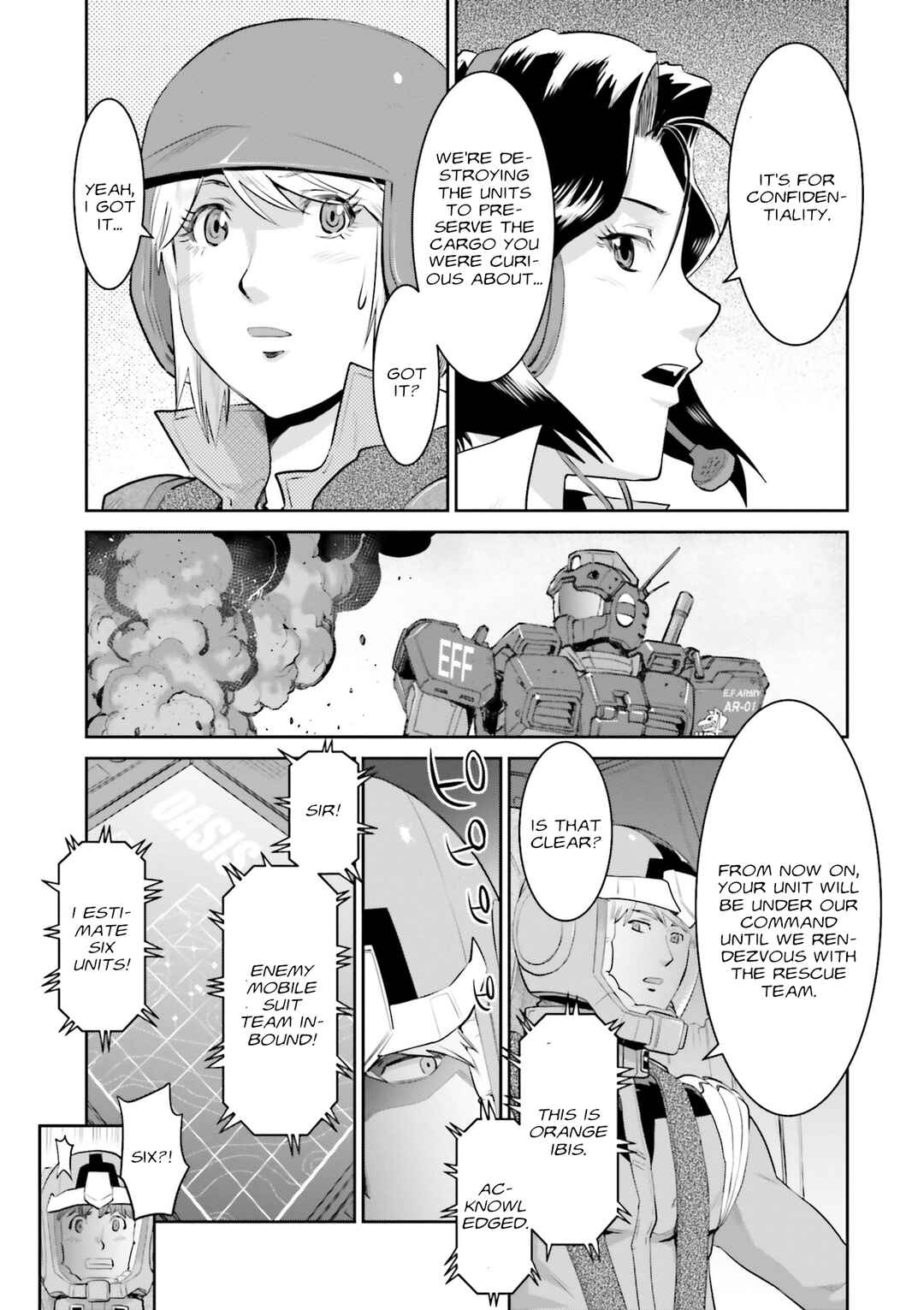 Page 13 Chapter 8 Mobile Suit Gundam Ground Zero - Rise from the Ashes