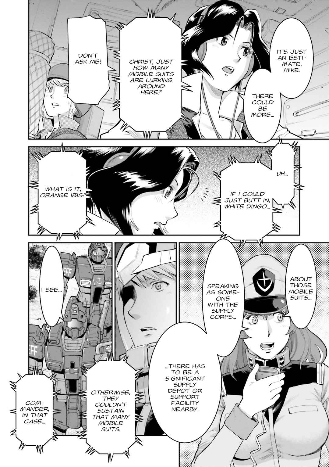 Page 14 Chapter 8 Mobile Suit Gundam Ground Zero - Rise from the Ashes