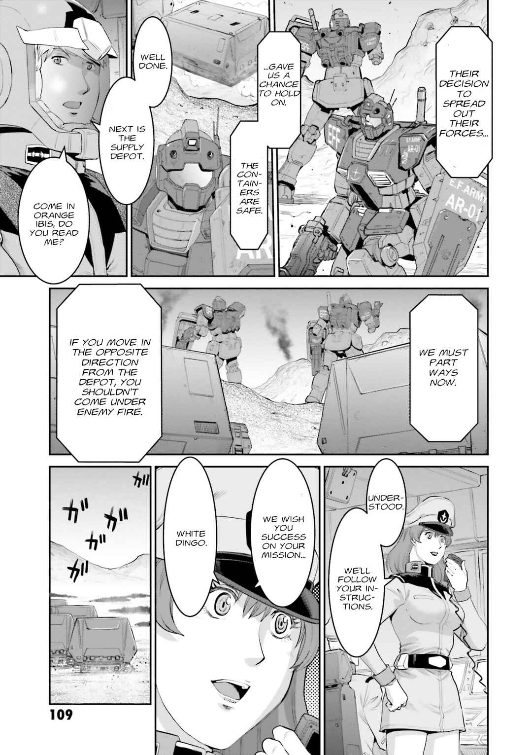Page 19 Chapter 8 Mobile Suit Gundam Ground Zero - Rise from the Ashes
