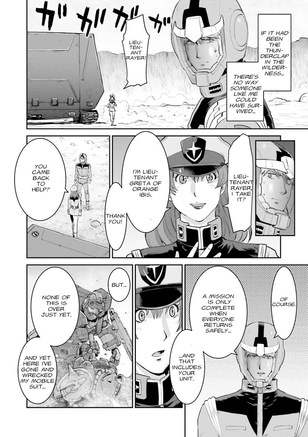 Page 28 Chapter 8 Mobile Suit Gundam Ground Zero - Rise from the Ashes