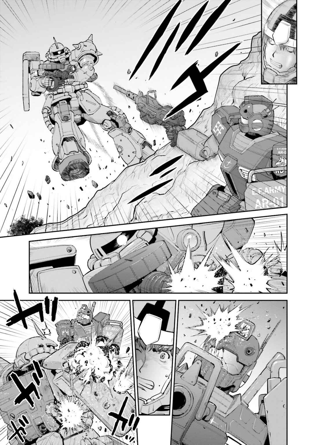 Page 5 Chapter 8 Mobile Suit Gundam Ground Zero - Rise from the Ashes