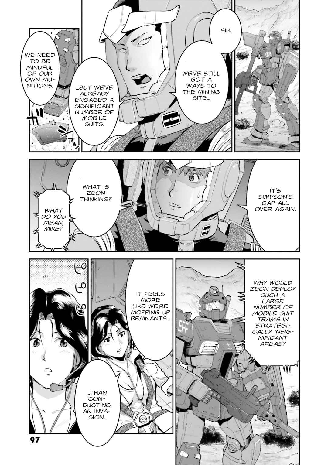 Page 7 Chapter 8 Mobile Suit Gundam Ground Zero - Rise from the Ashes