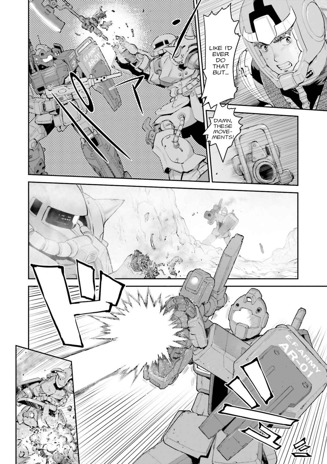 Page 13 Chapter 7 Mobile Suit Gundam Ground Zero - Rise from the Ashes