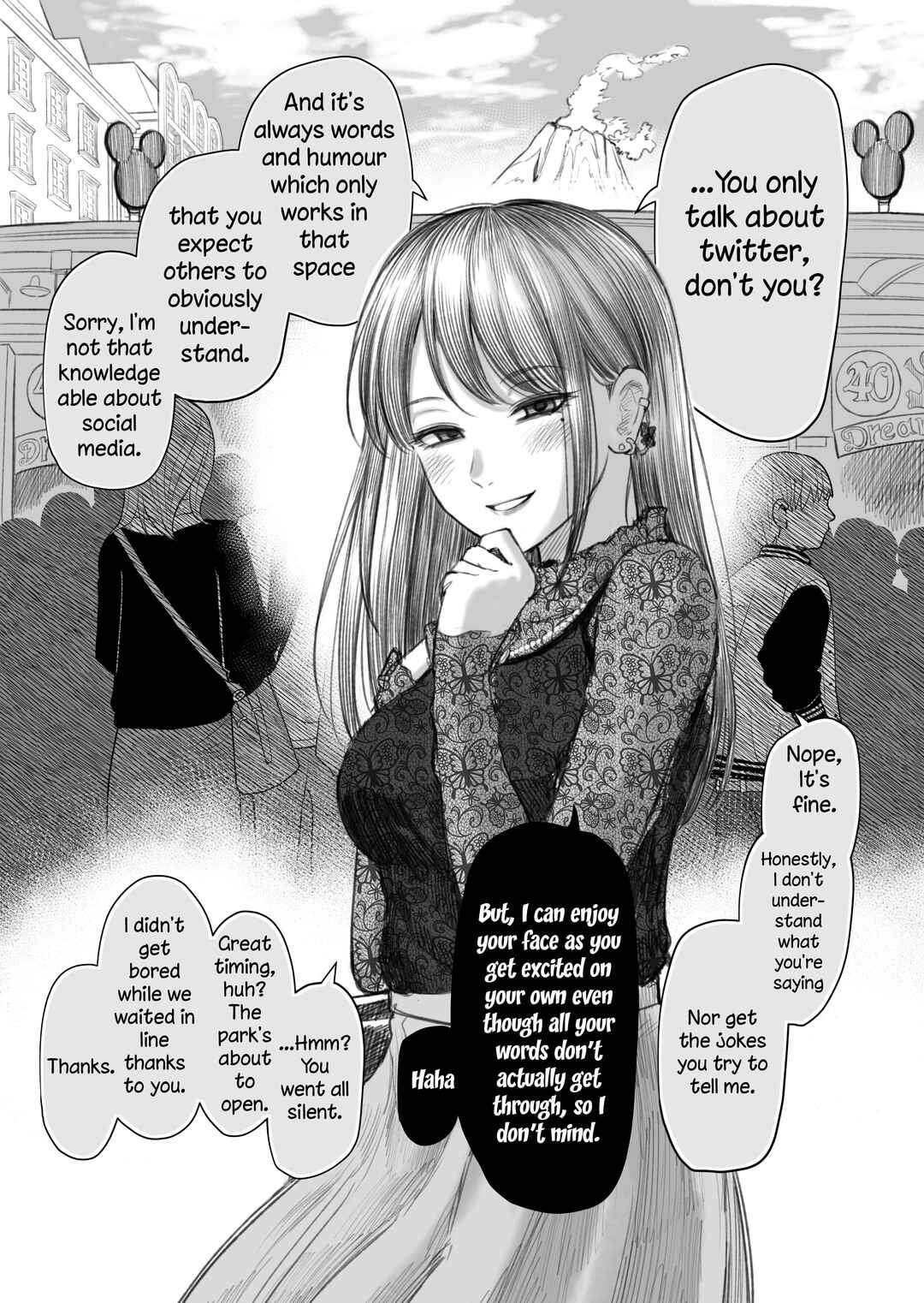Page 1 Chapter 13 I Asked My First Girlfriend Why She Went Out with Me