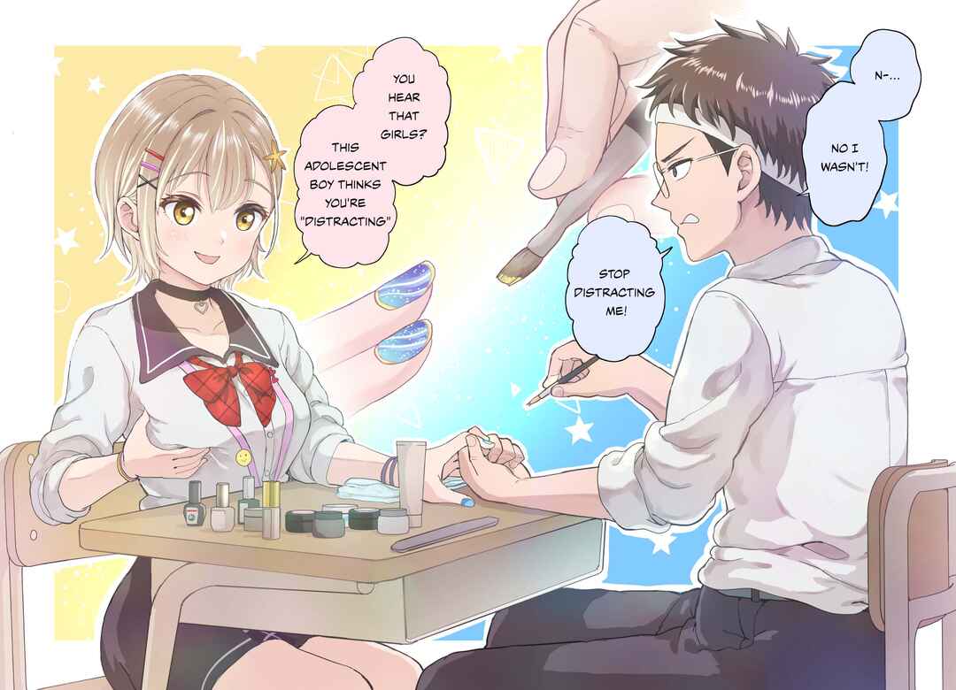 Page 2 Chapter 1 Ota x Nail ~Plamo Danshi, Gal no Tsume wo Nuru~