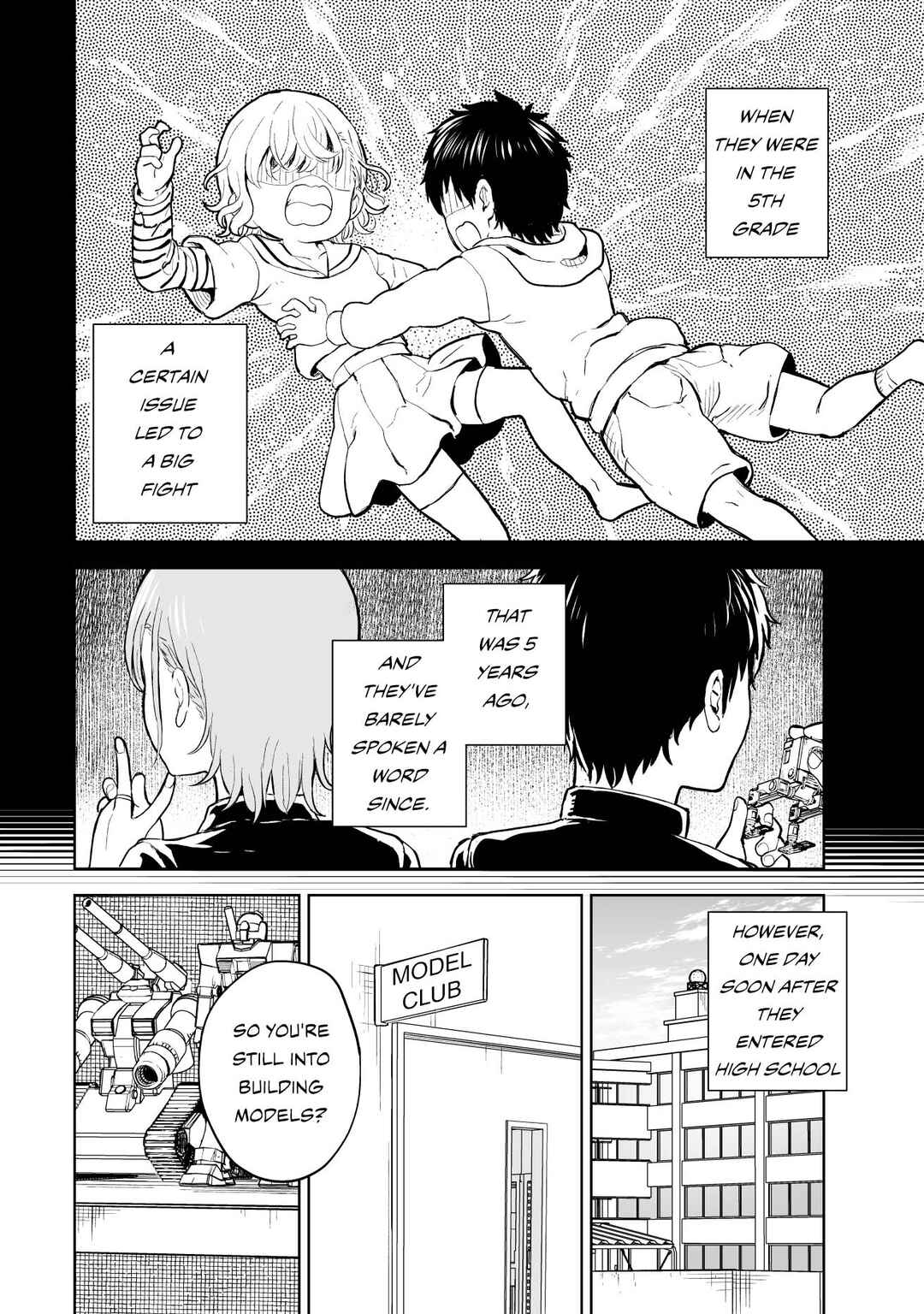 Page 4 Chapter 1 Ota x Nail ~Plamo Danshi, Gal no Tsume wo Nuru~