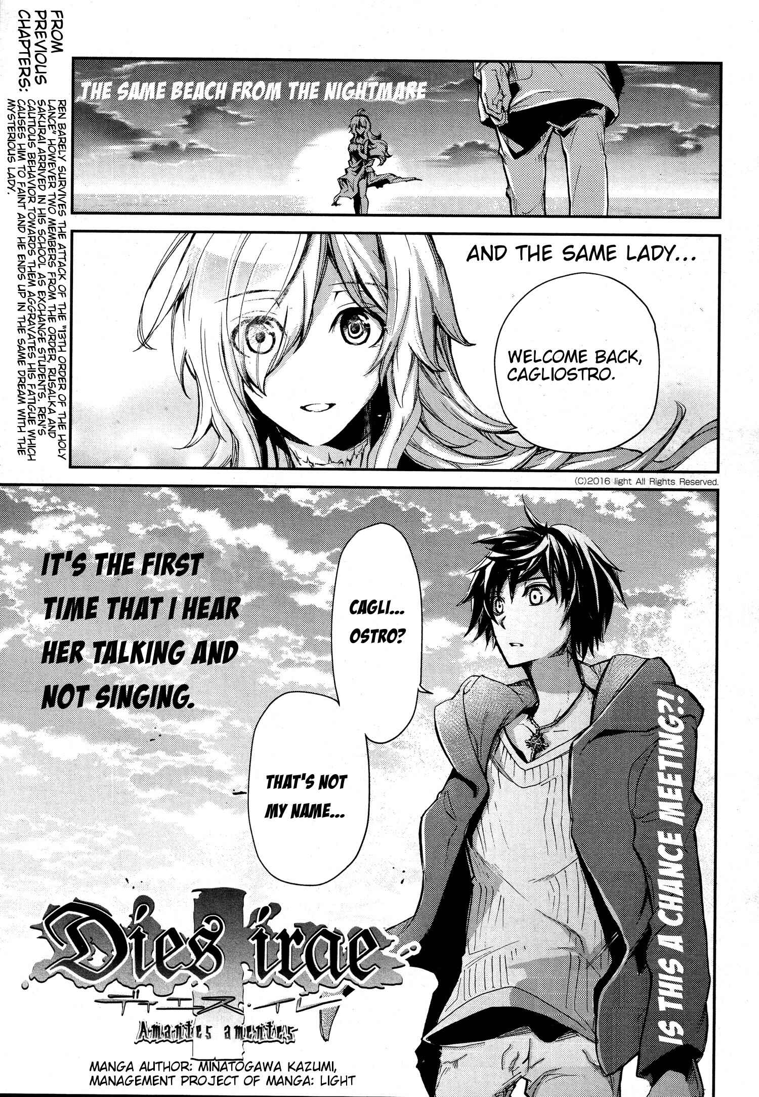 Page 1 Chapter 5 Dies irae ~Amantes Amentes~