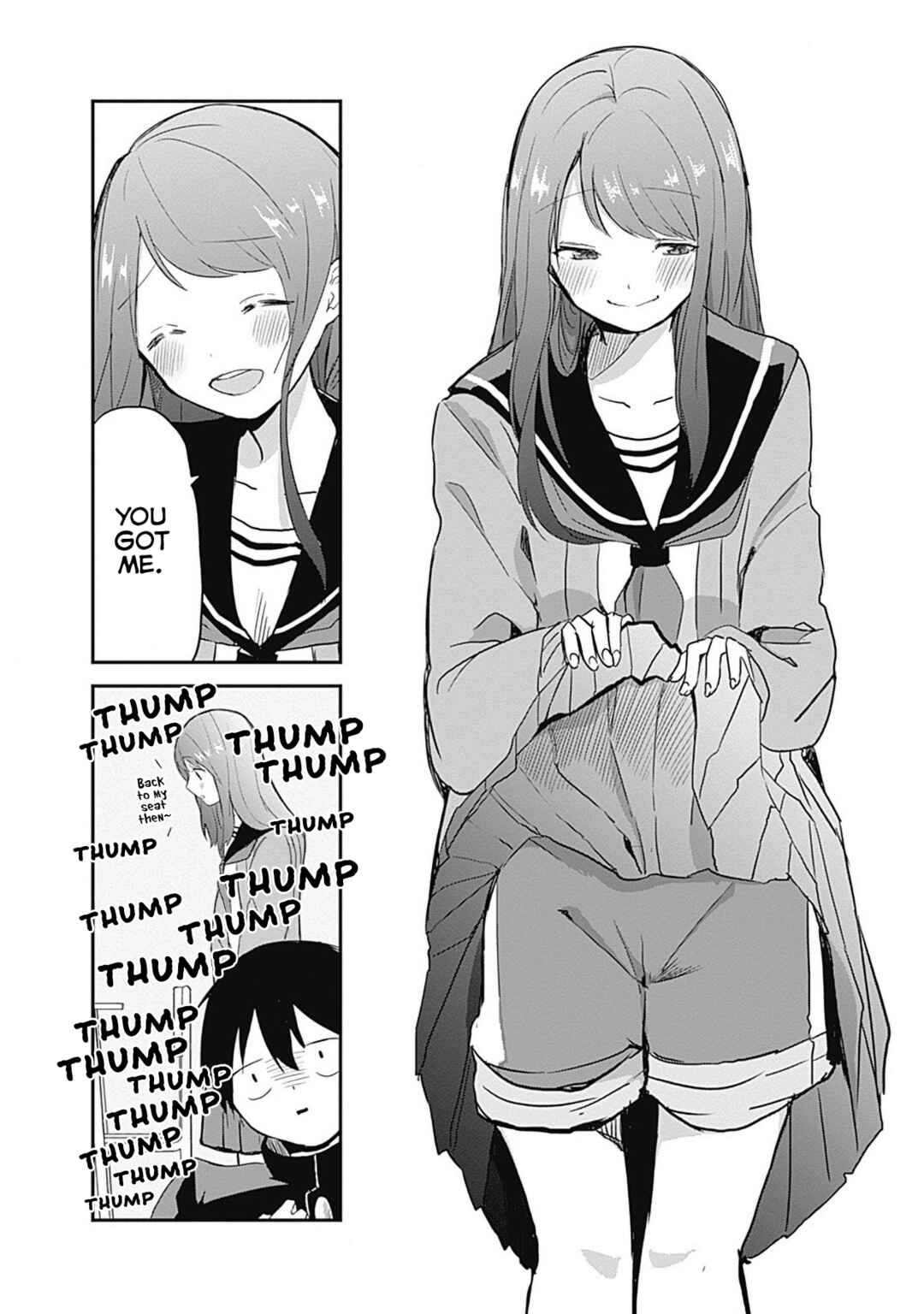 Page 13 Chapter Unknown_fe3b Kubo-san wa Mob wo Yurusanai (Pre-serialization)