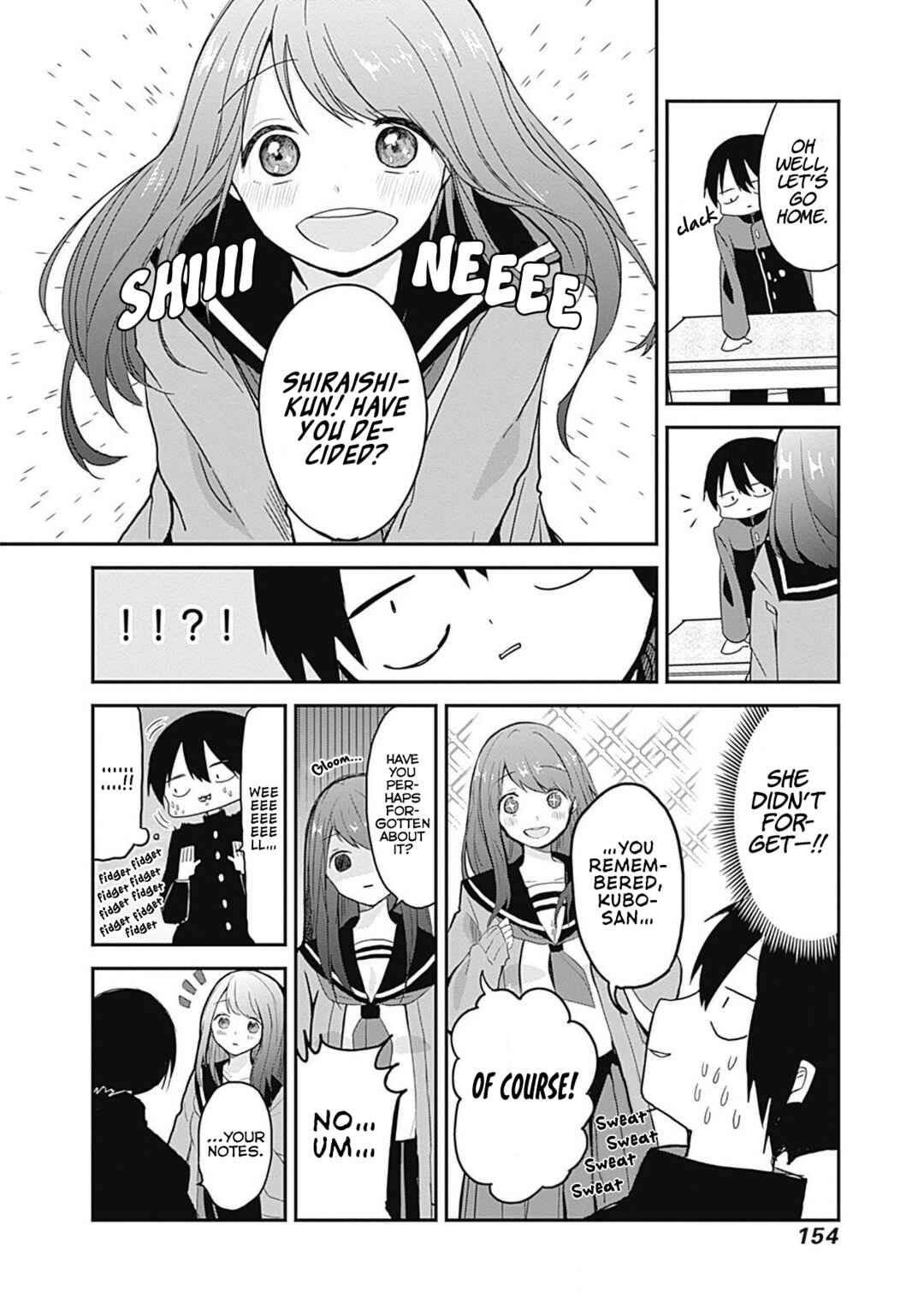 Page 21 Chapter Unknown_fe3b Kubo-san wa Mob wo Yurusanai (Pre-serialization)