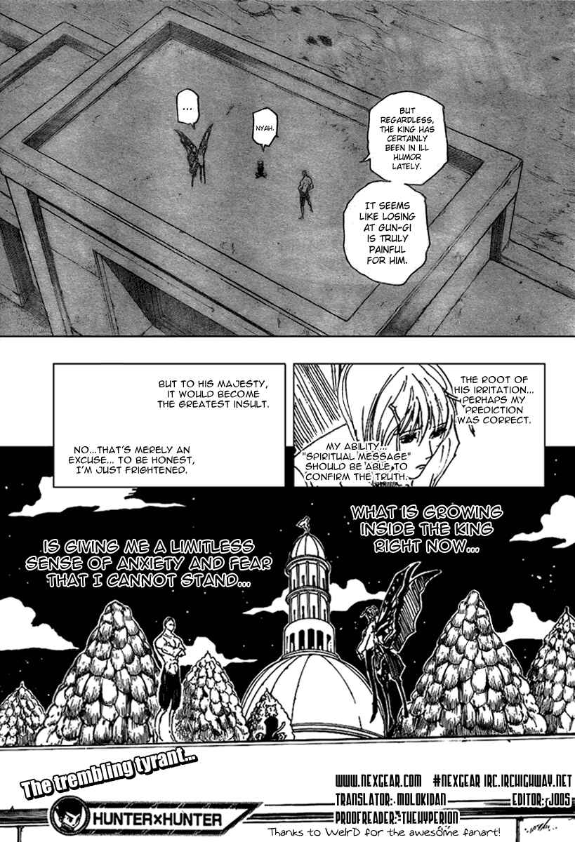 Page 19 Chapter 261 HUNTER x HUNTER