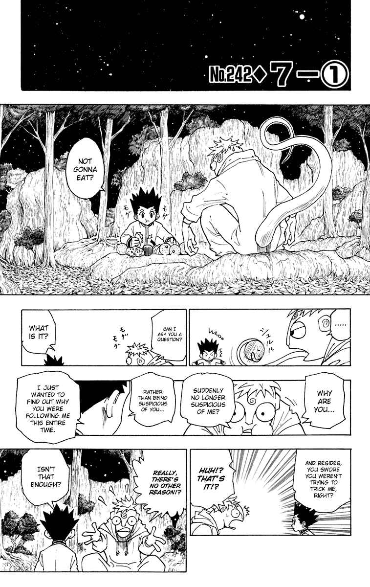 Page 1 Chapter 242 HUNTER x HUNTER