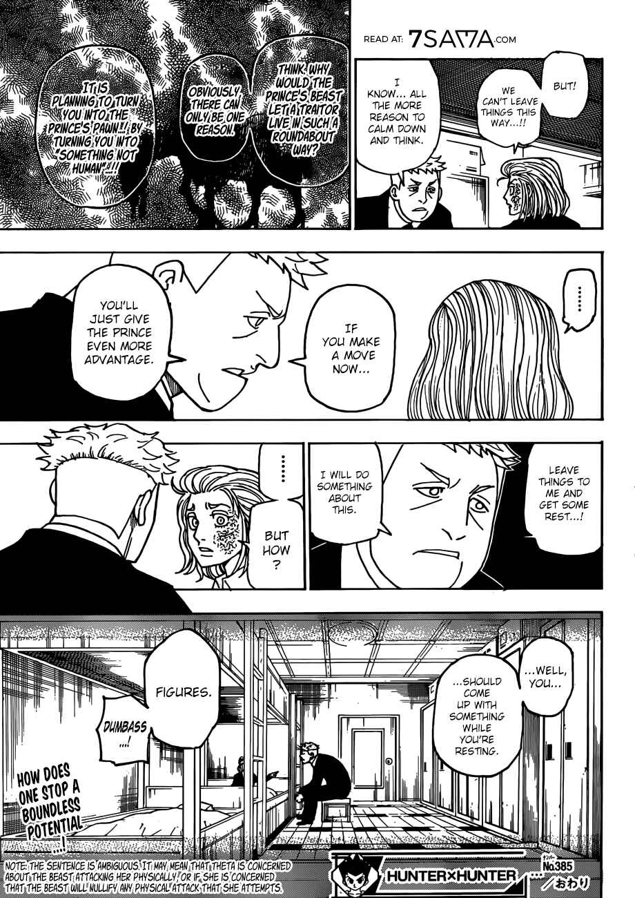 Page 20 Chapter 385 HUNTER x HUNTER