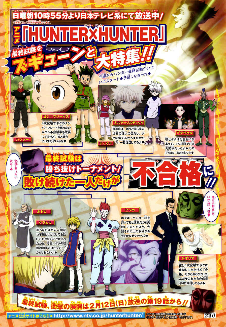 Page 20 Chapter 334 HUNTER x HUNTER