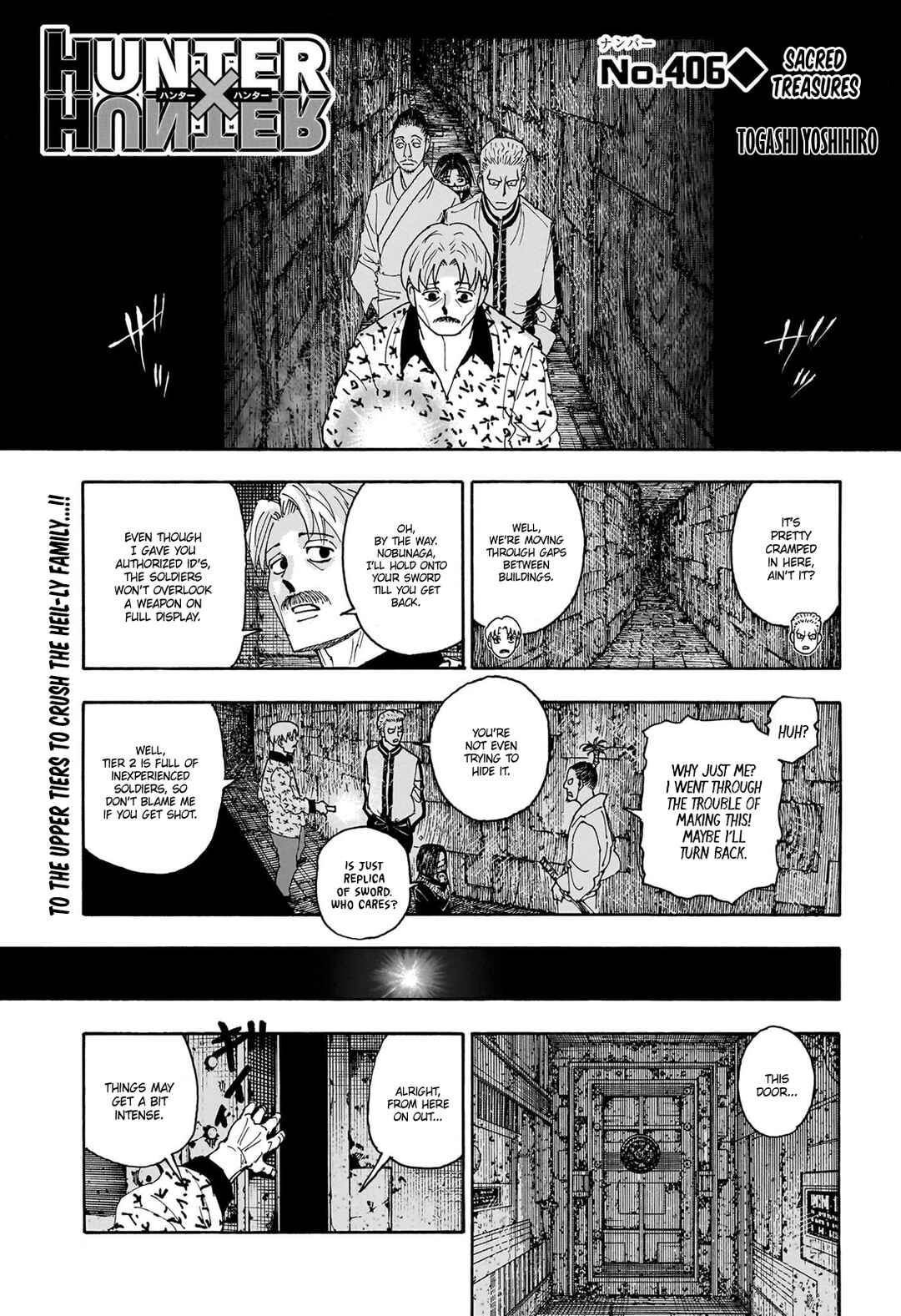 Page 1 Chapter 406 HUNTER x HUNTER