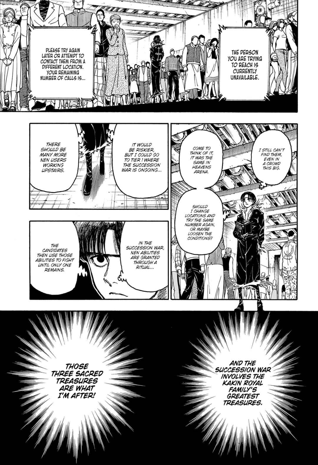 Page 13 Chapter 406 HUNTER x HUNTER