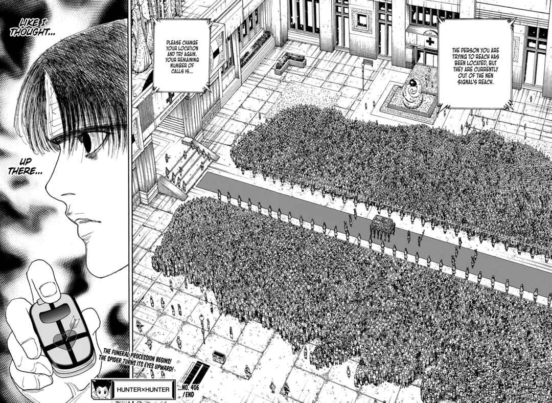 Page 18 Chapter 406 HUNTER x HUNTER
