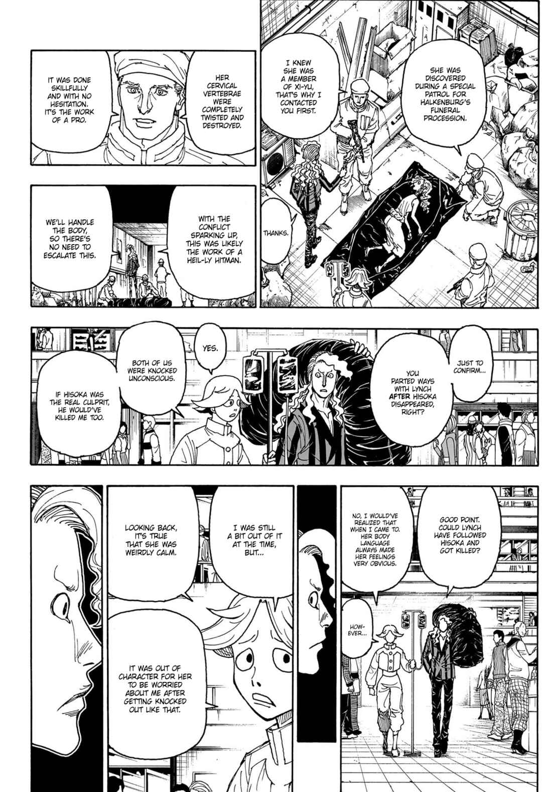 Page 8 Chapter 406 HUNTER x HUNTER