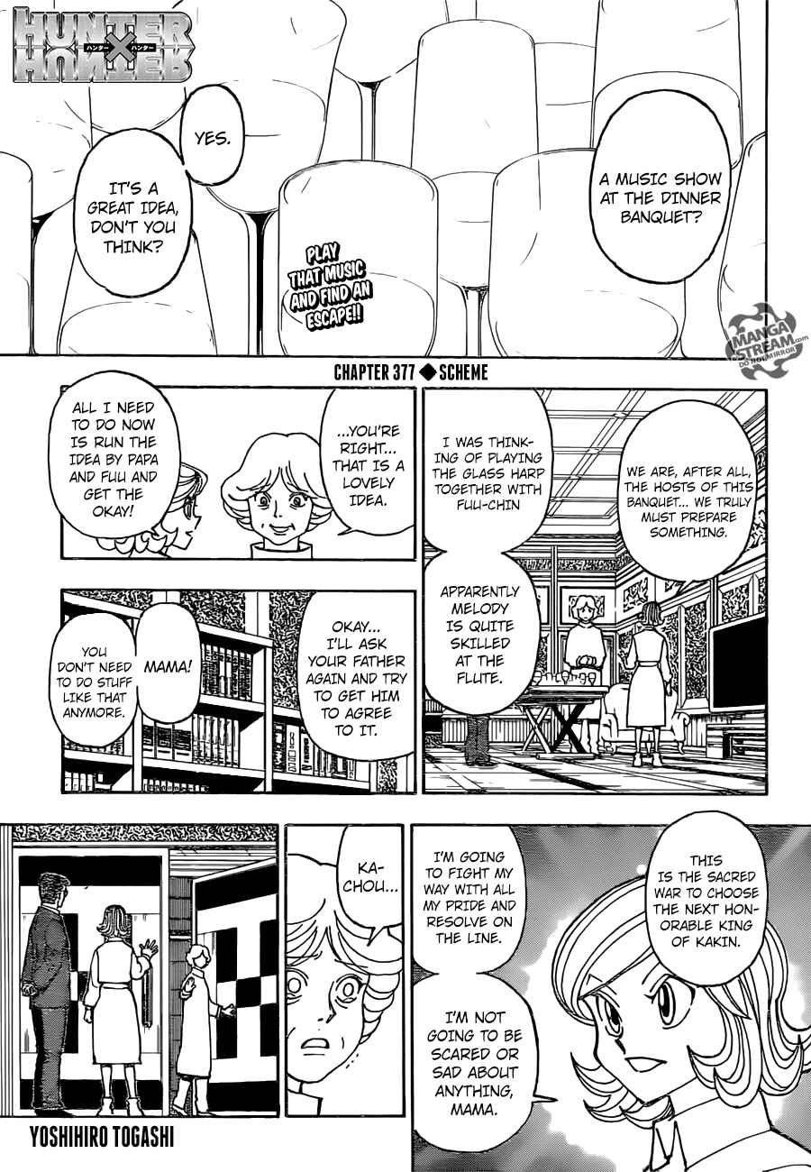 Page 1 Chapter 377 HUNTER x HUNTER