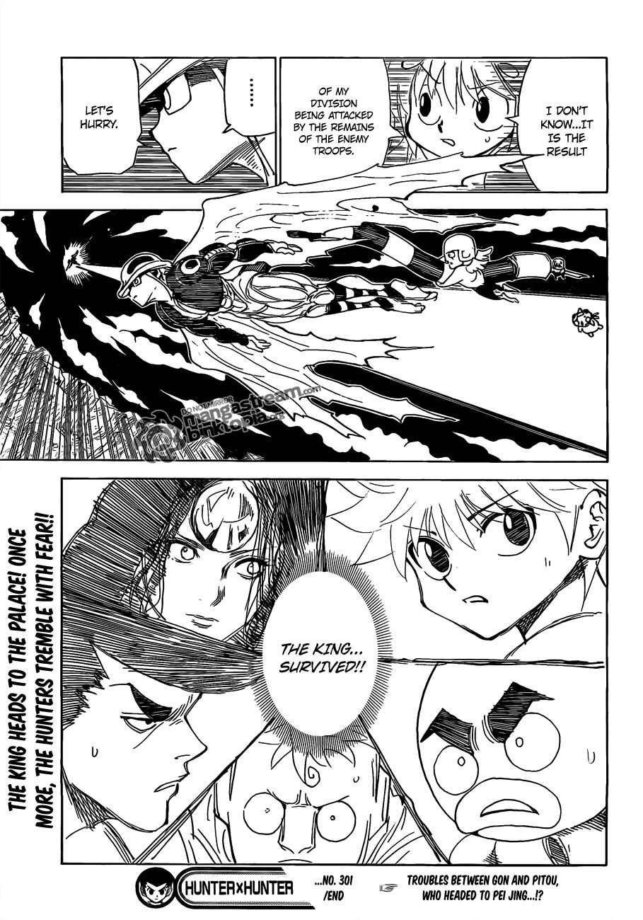 Page 20 Chapter 301 HUNTER x HUNTER