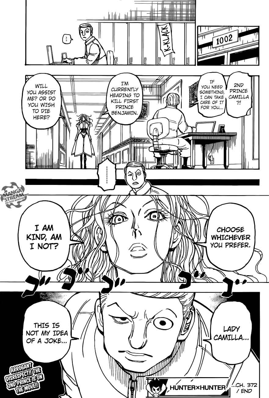 Page 20 Chapter 372 HUNTER x HUNTER