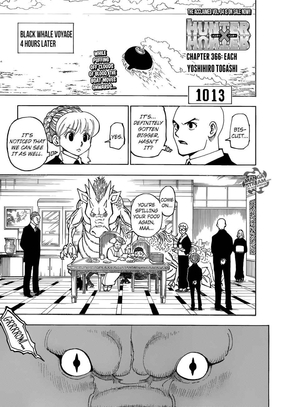 Page 1 Chapter 366 HUNTER x HUNTER