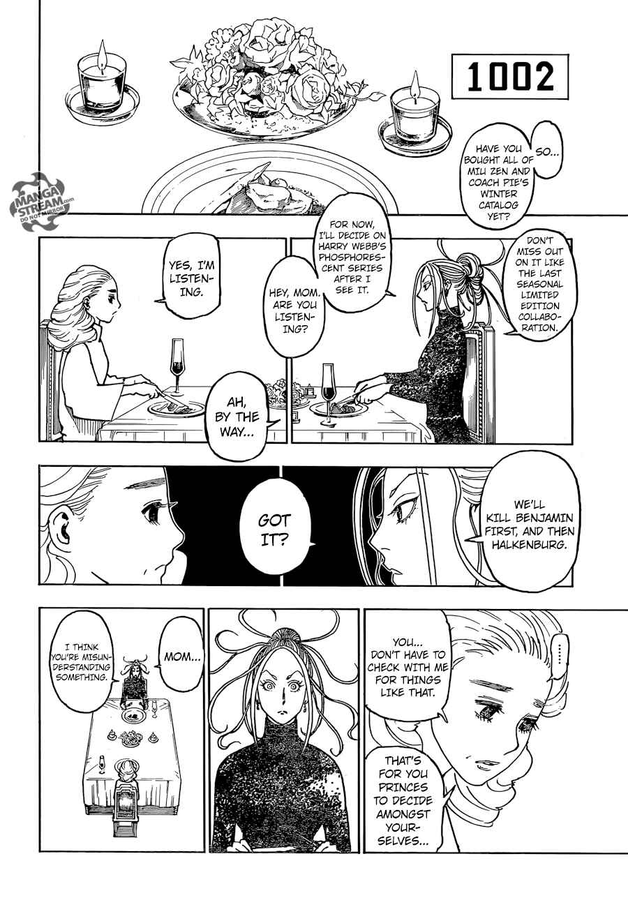 Page 16 Chapter 366 HUNTER x HUNTER