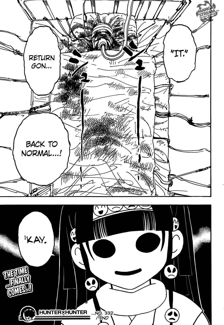 Page 17 Chapter 332 HUNTER x HUNTER
