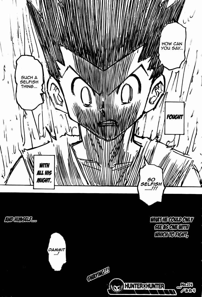 Page 18 Chapter 274 HUNTER x HUNTER