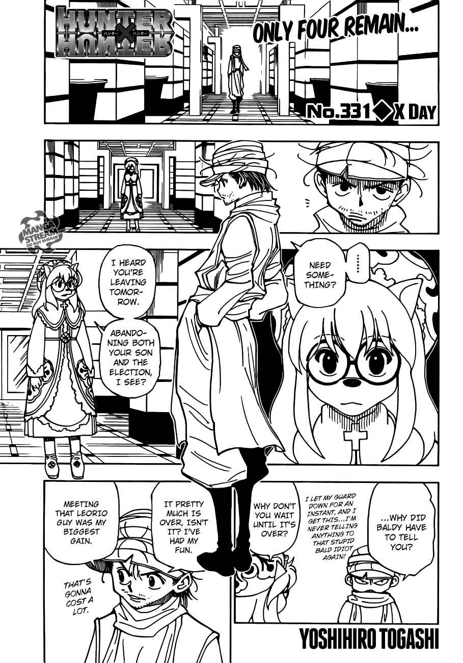Page 1 Chapter 331 HUNTER x HUNTER