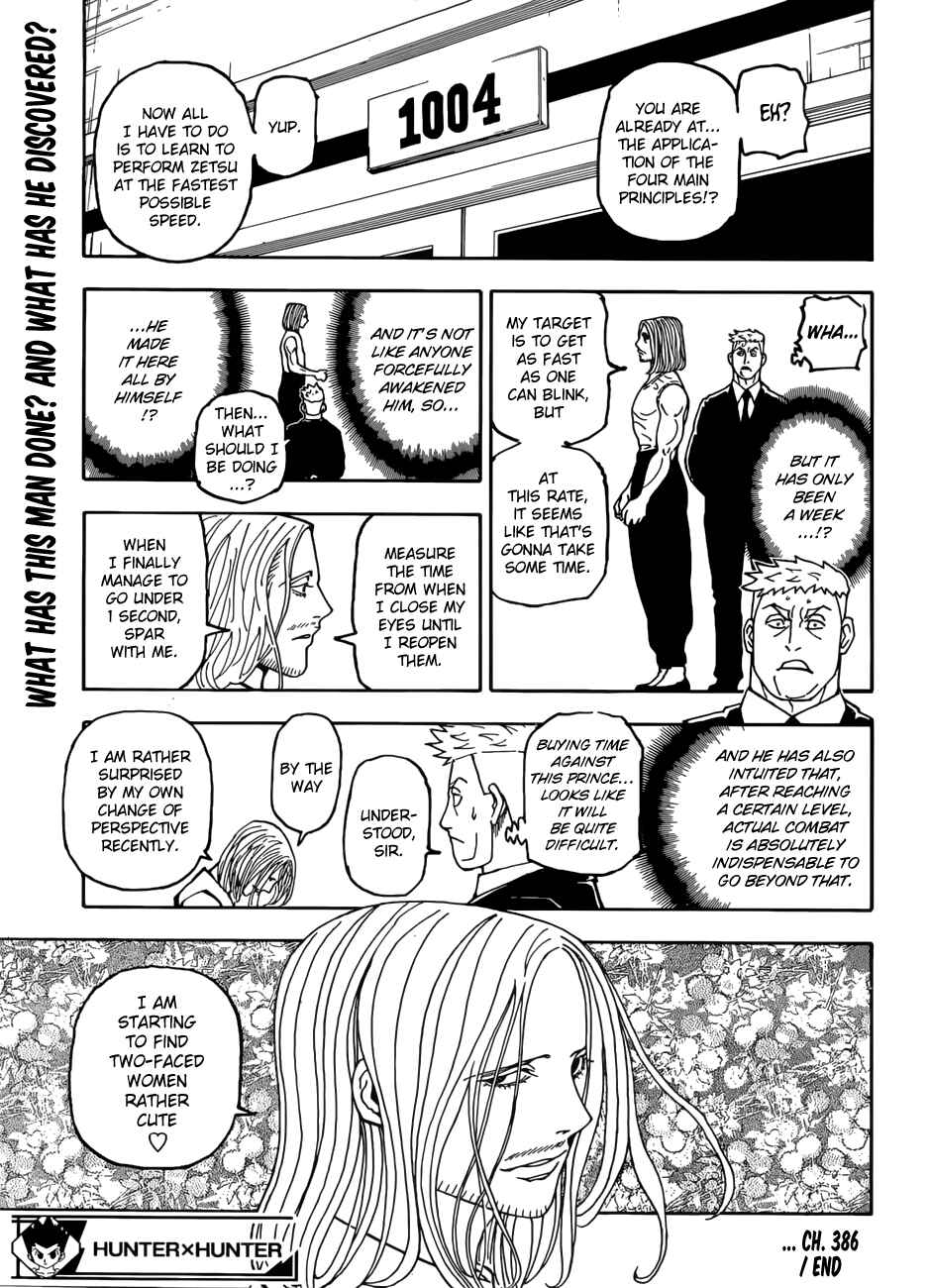 Page 20 Chapter 386 HUNTER x HUNTER