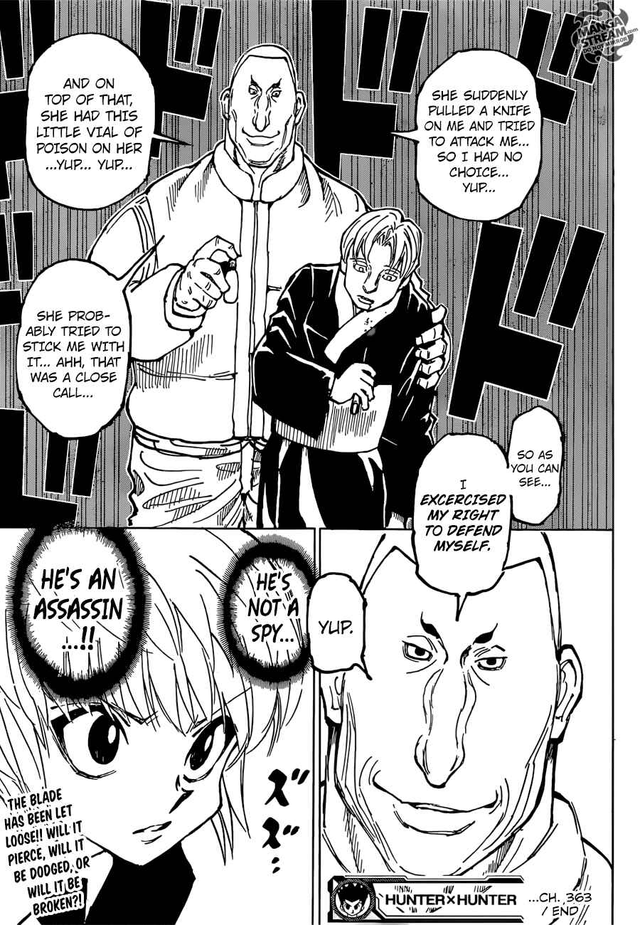 Page 19 Chapter 363 HUNTER x HUNTER