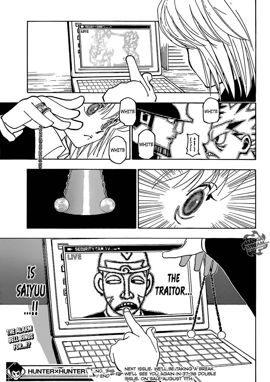 Page 21 Chapter 348 HUNTER x HUNTER