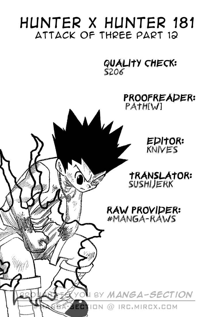 Page 14 Chapter 181 HUNTER x HUNTER