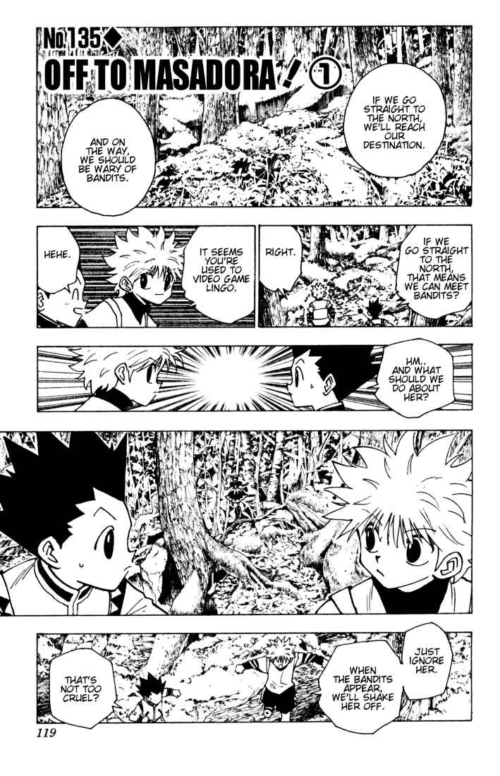 Page 1 Chapter 135 HUNTER x HUNTER