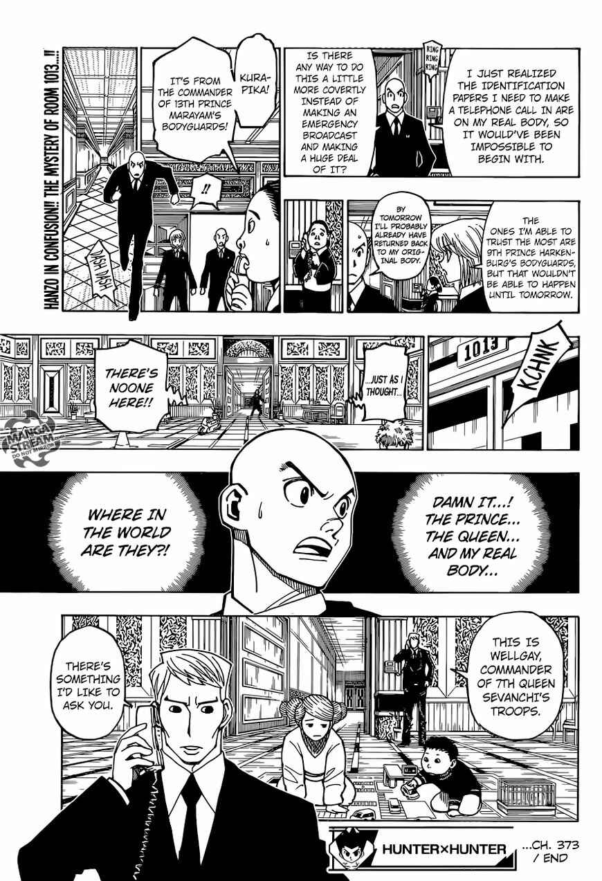 Page 21 Chapter 373 HUNTER x HUNTER