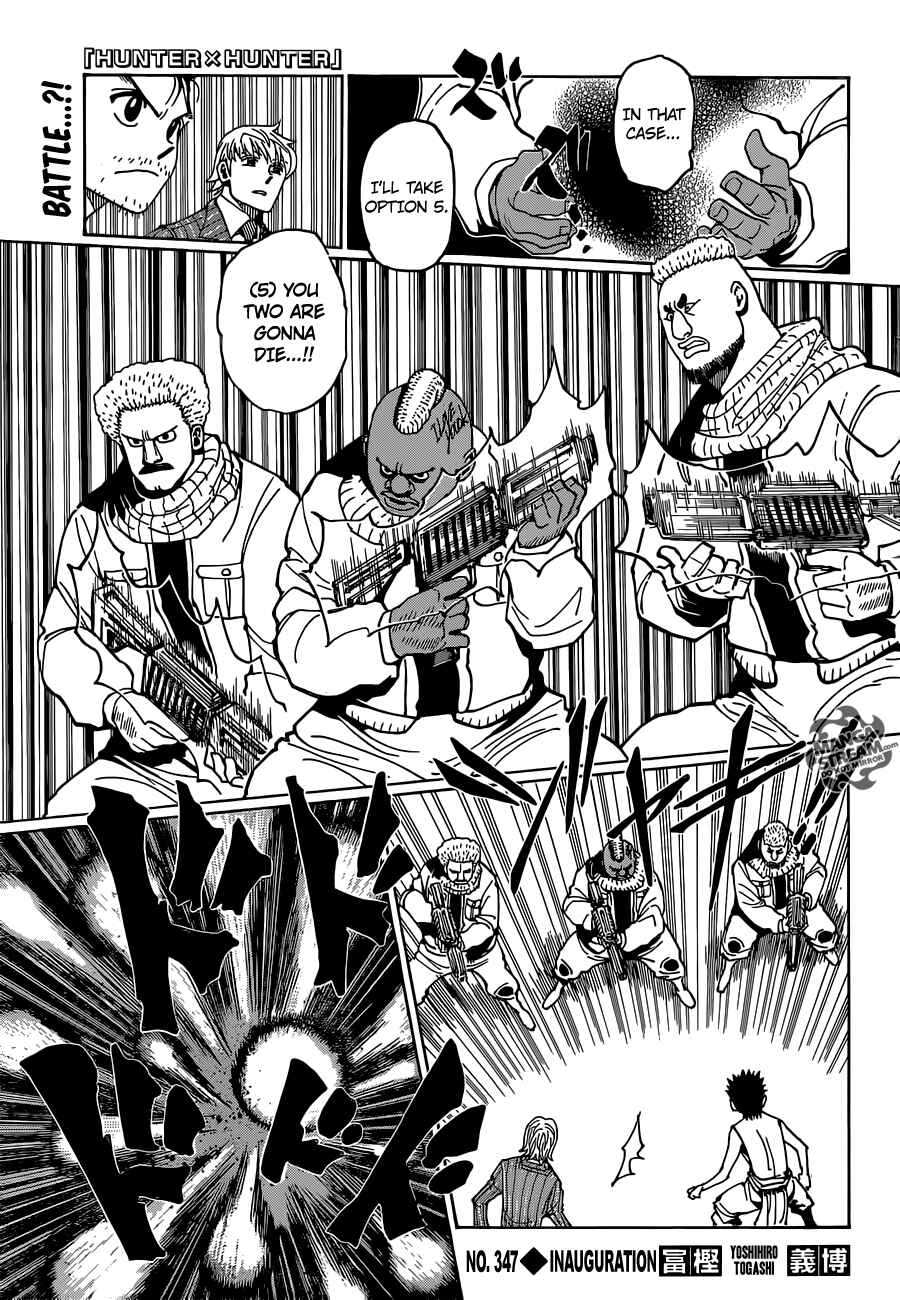 Page 1 Chapter 347 HUNTER x HUNTER