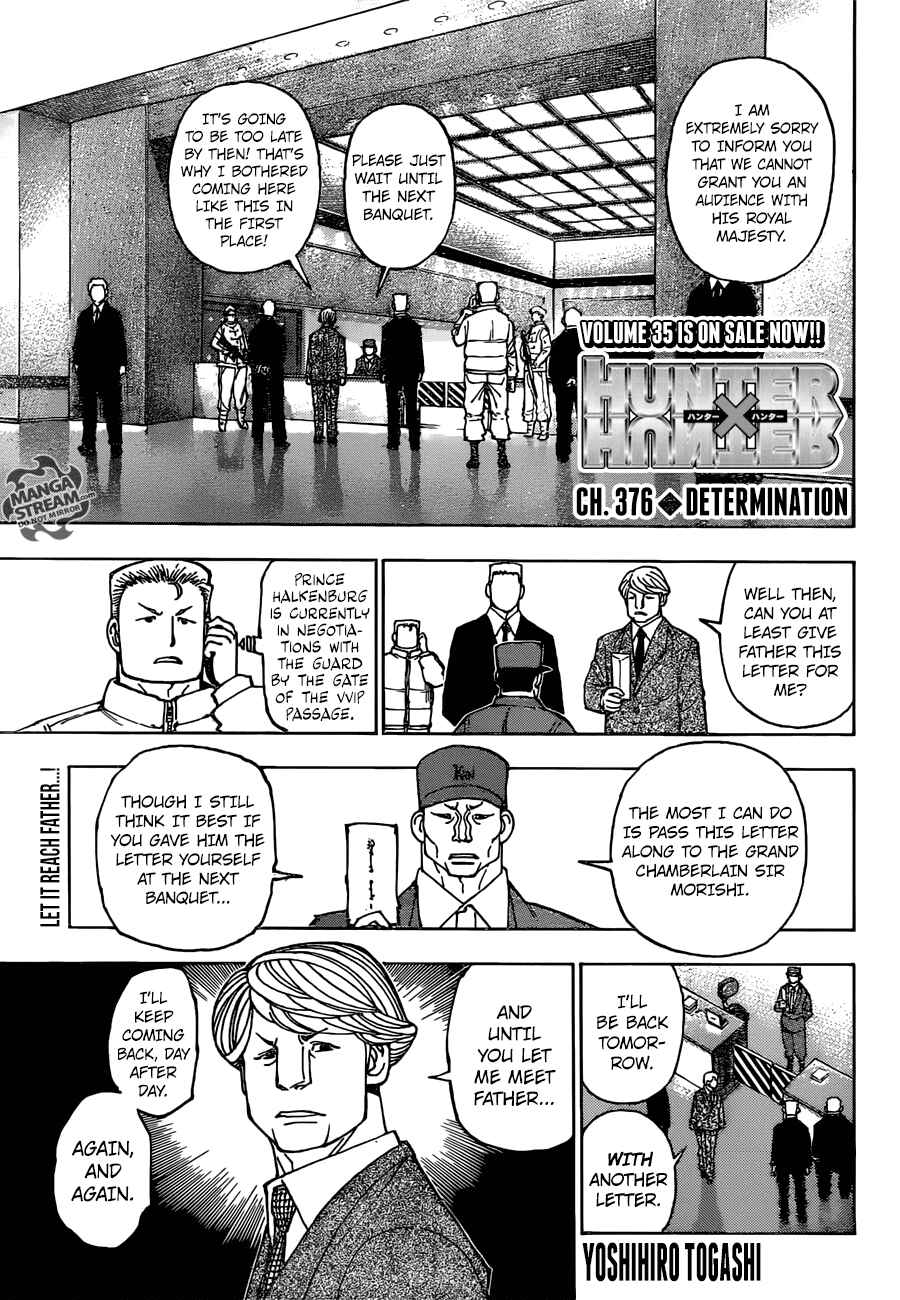 Page 1 Chapter 376 HUNTER x HUNTER