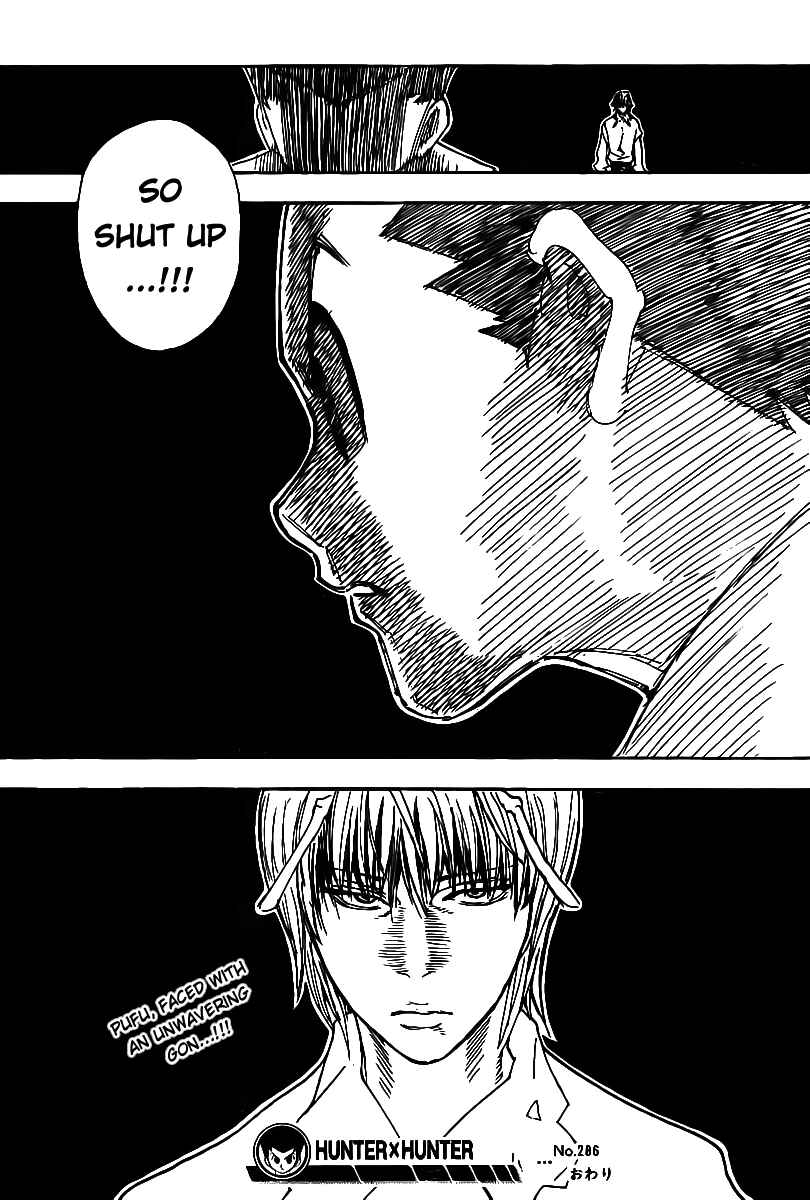 Page 19 Chapter 286 HUNTER x HUNTER